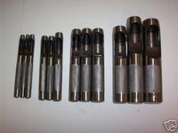 12pc HOLLOW PUNCH SET FOR LEATHER & GASKET WORK