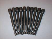 10 4 MAGNETIC NUT DRIVERS QUICK CHANGE HEX SHANK 5/16