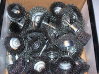40pc CALHAWK STEEL WIRE WHEELS & CUP BRUSHES FOR DRILLS