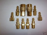 10pc SOLID BRASS QUICK COUPLER & AIR HOSE FITTING SET